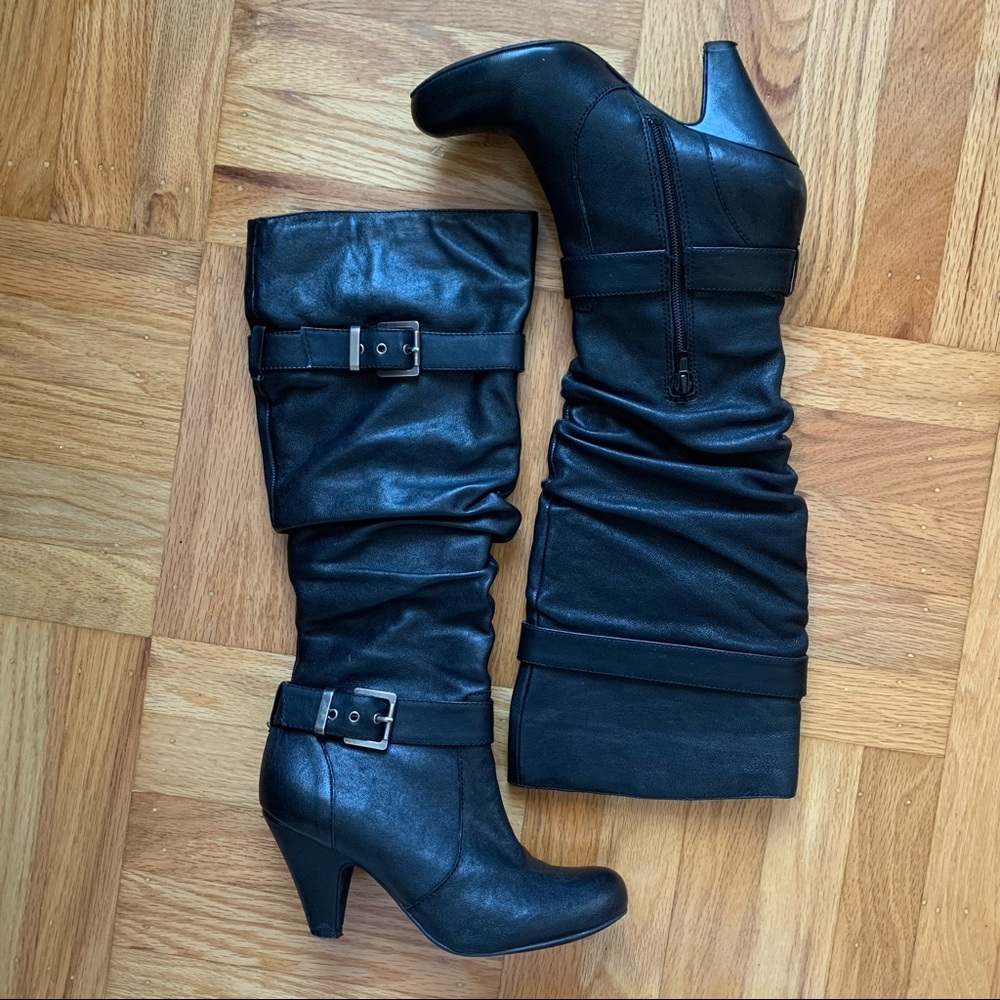 Jessica Simpson Black Boots Size 6.5